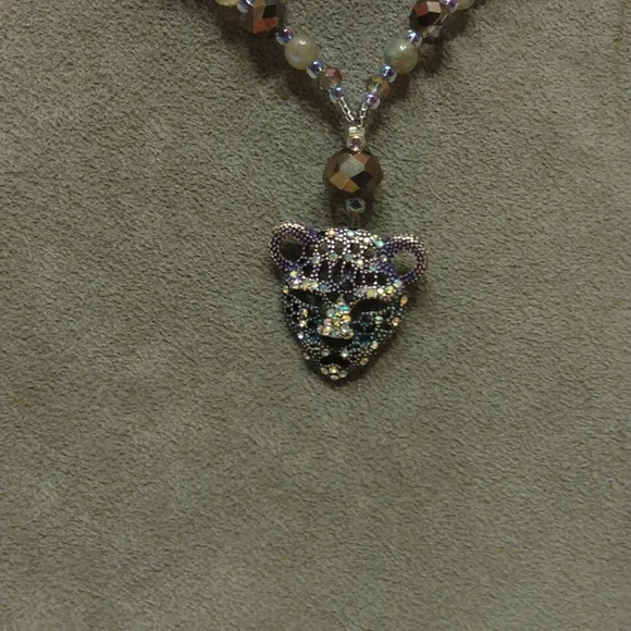 💖(2 for $20)Handmade beaded natural stone necklace - Picture 5 of 6